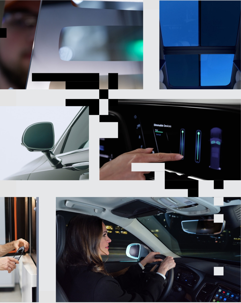 Dimmable Automotive Components image