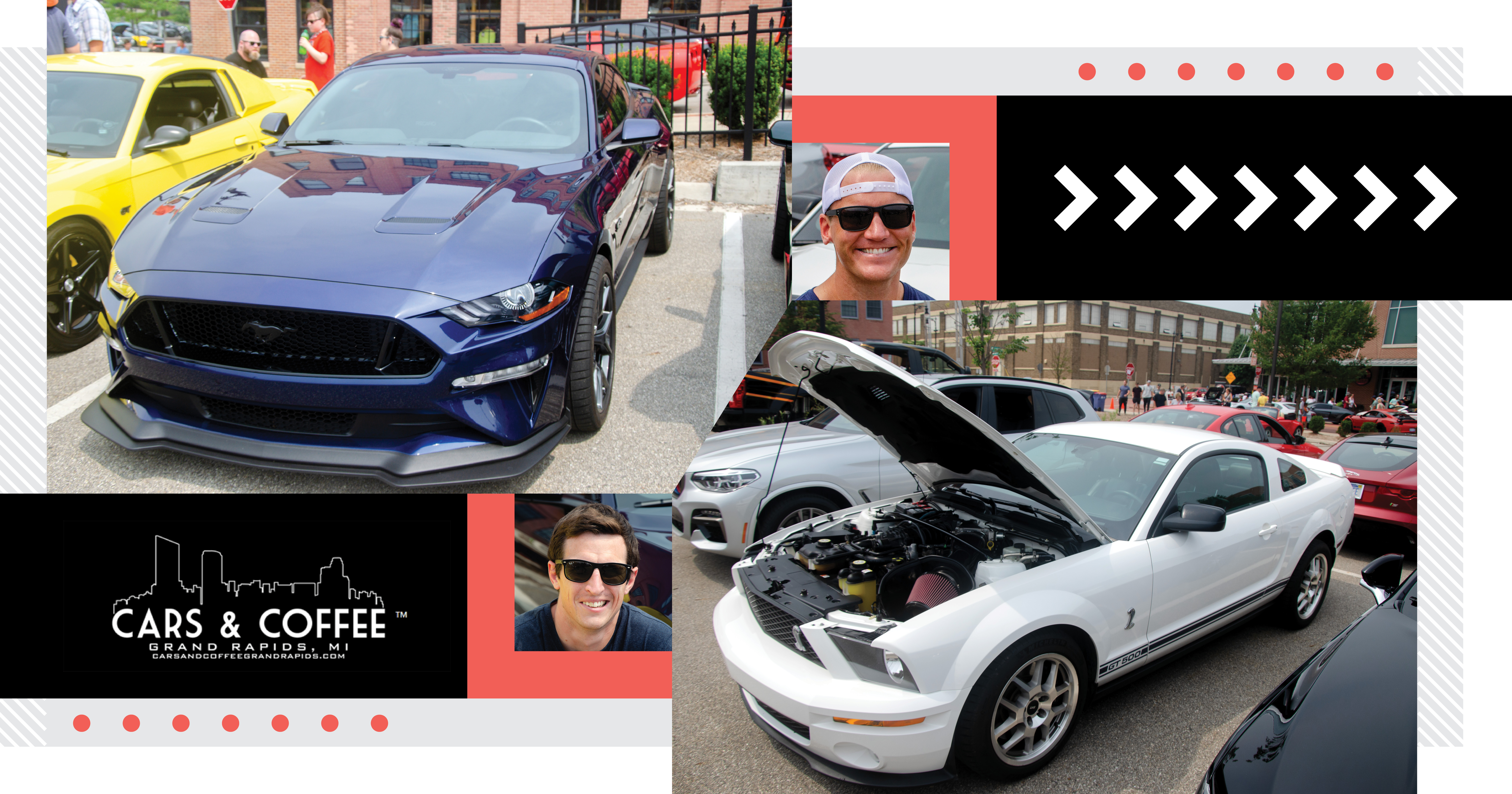 Gentex Employees Show Off Their Mustangs at Cars & Coffee Events Featured Image