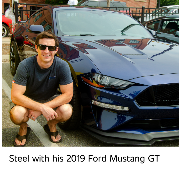 Gentex Employees Show Off Their Mustangs at Cars & Coffee Events